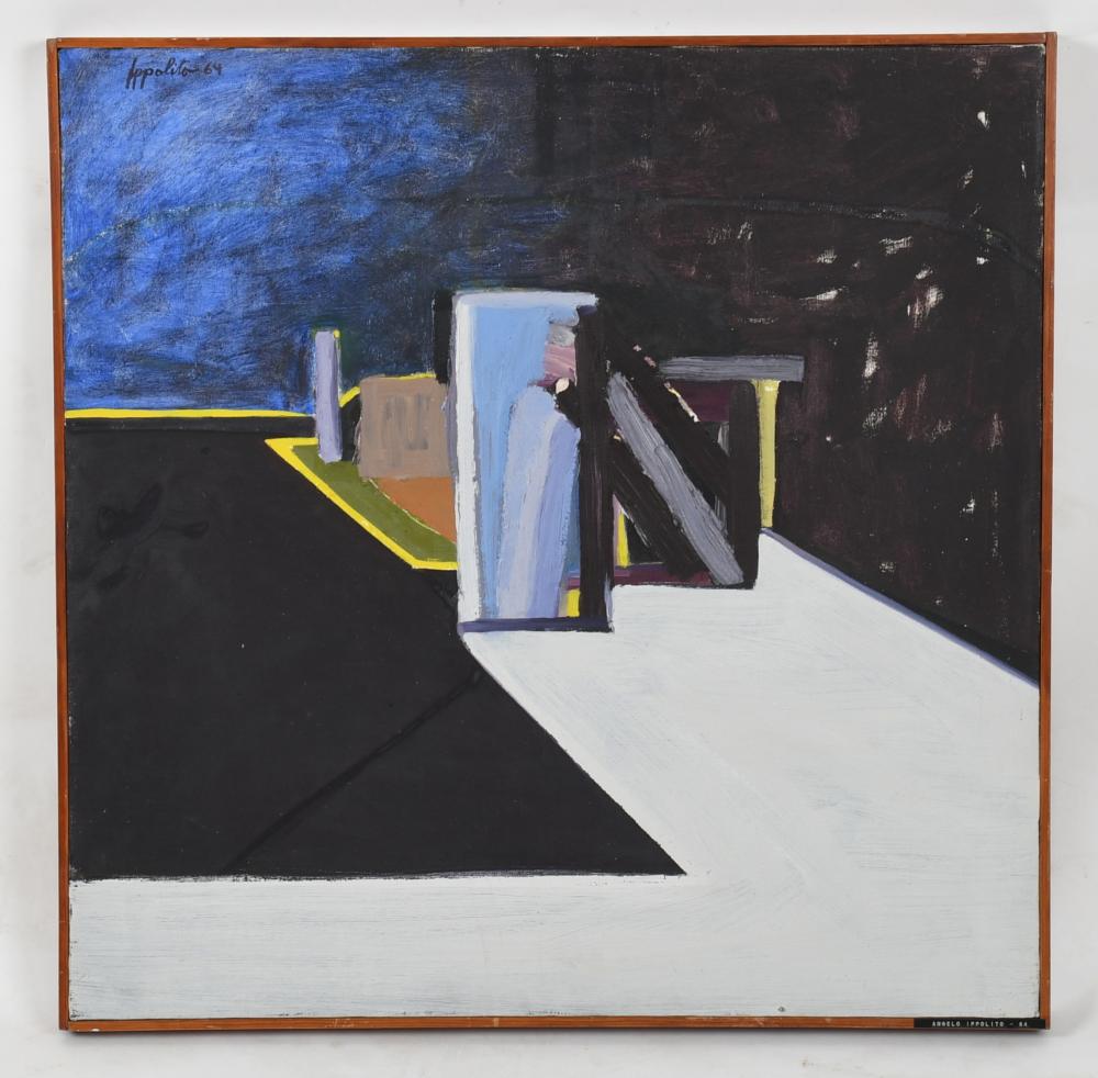 Angelo Ippolito comparable auction result: angelo ippolito 1922 2001 oil on canvas