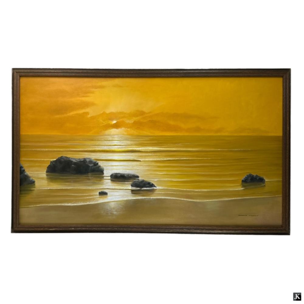 Greg Mort comparable auction result: greg mort usa b1952 landscape oil on canvas