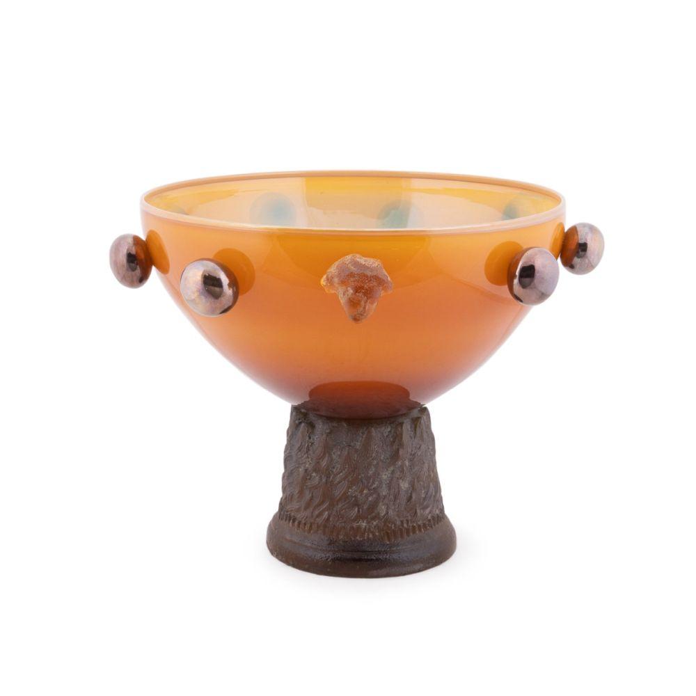 Mitchell Gaudet comparable auction result: mitchell gaudet large centerpiece bowl 1999