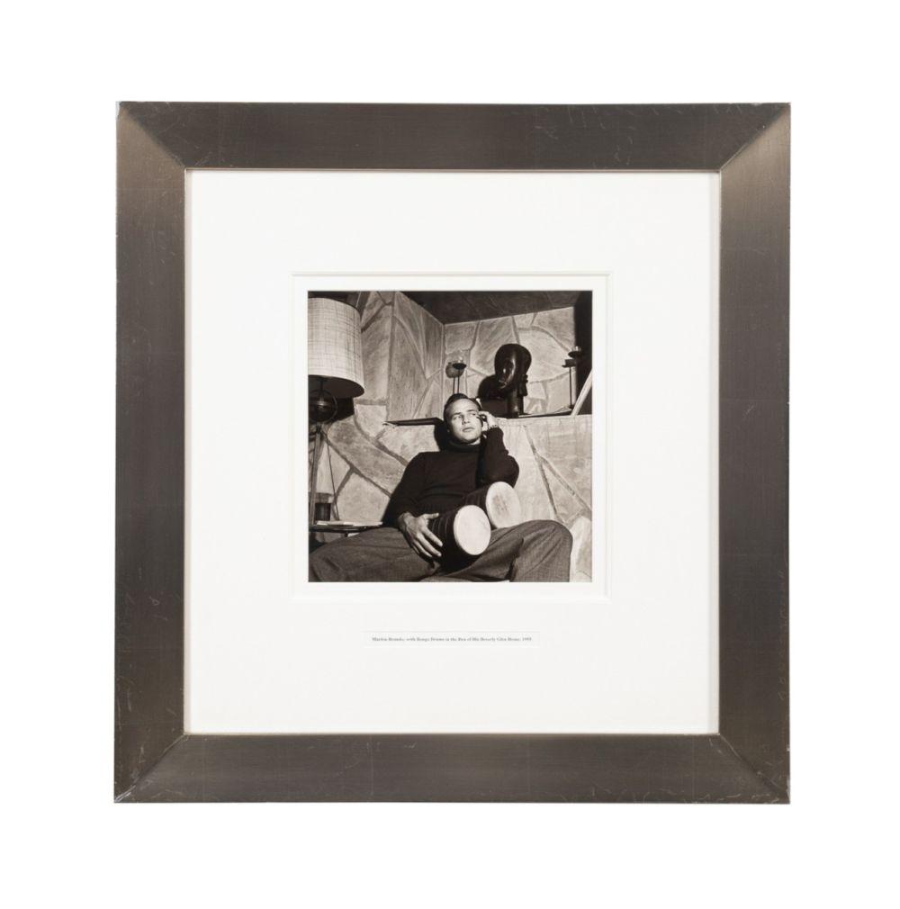 Sid Avery comparable auction result: sid avery 1955 marlon brando b w photo