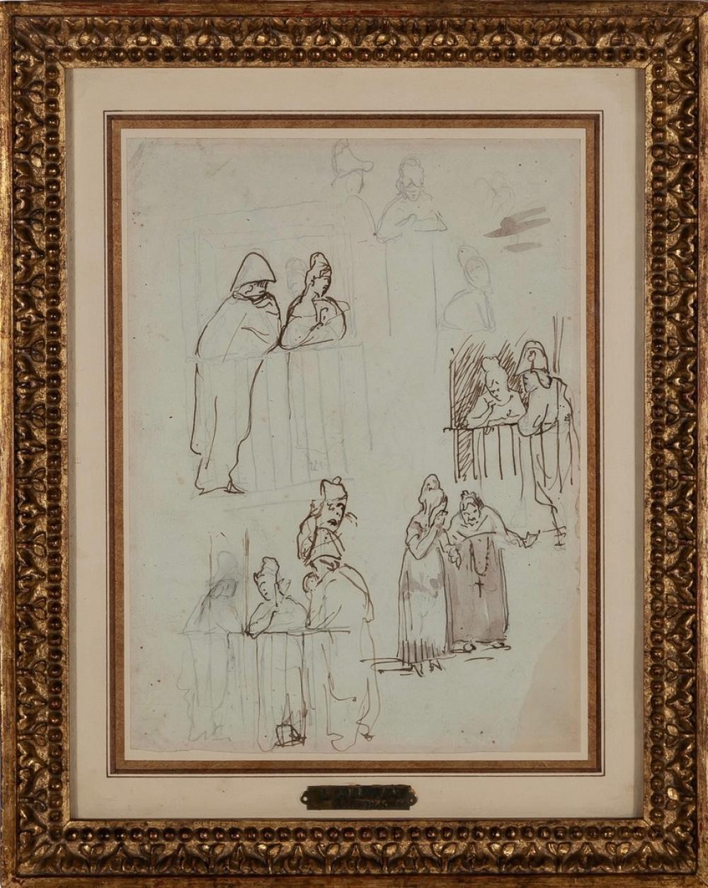 Leonardo Alenza y Nieto comparable auction result: leonardo alenza madrid 1807 1845 popular characters