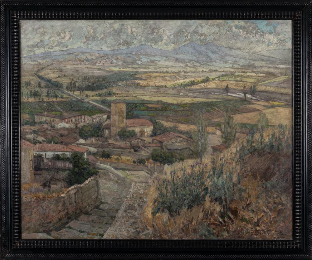 eduardo mart nez v zquez fresnedilla 1886 madrid 1971 view of the ambroz valley · Greco Subastas · 2025-10-15 Eduardo Martínez Vázquez comparable auction result: eduardo mart nez v zquez fresnedilla 1886 madrid 1971 view of the ambroz valley