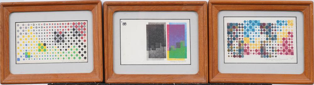 Kazumi Amano comparable auction result: kazumi amano japanese 1927 2001 vintage abstract modernist original paintings