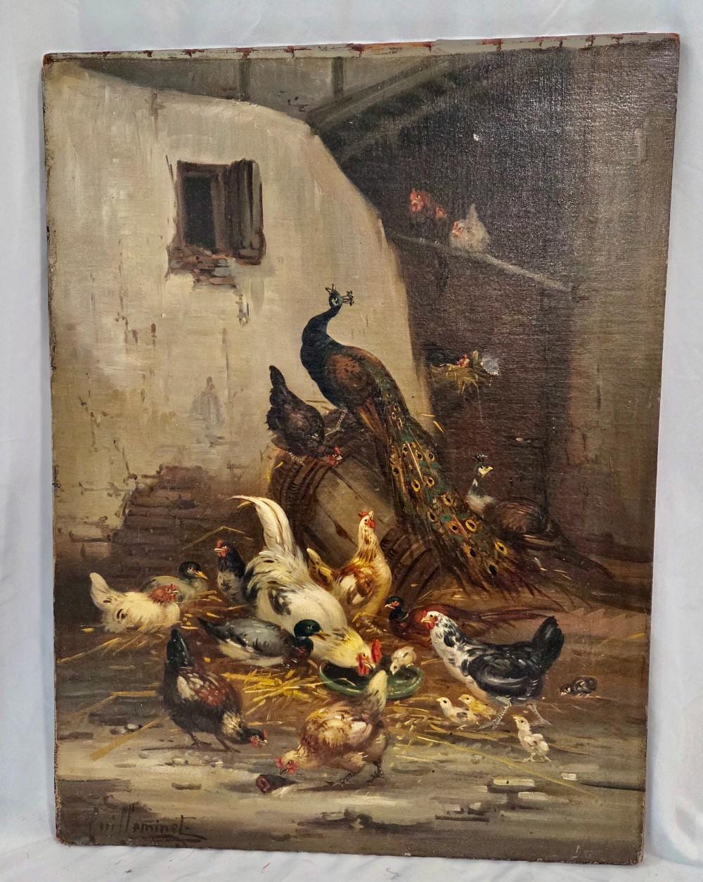 Claude Guilleminet comparable auction result: claude guilleminet 1821 1860 oil painting on canvas