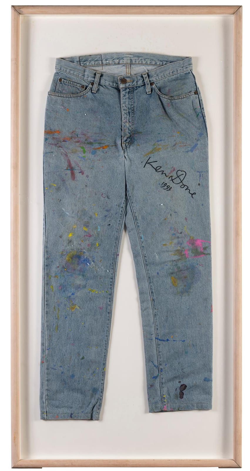 Ken Done comparable auction result: ken done born 1940 jeans 1993