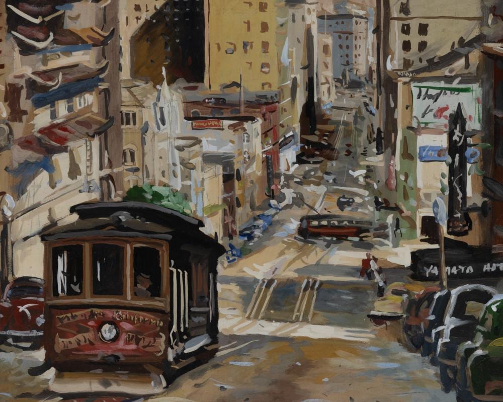 fil mottola 1915 2008 china town san francisco · Gibson's · 2025-10-21 Filastro Mottola comparable auction result: fil mottola 1915 2008 china town san francisco