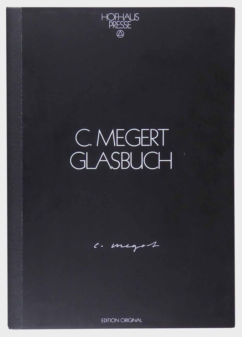 Christian Megert comparable auction result: christian megert glasbuch