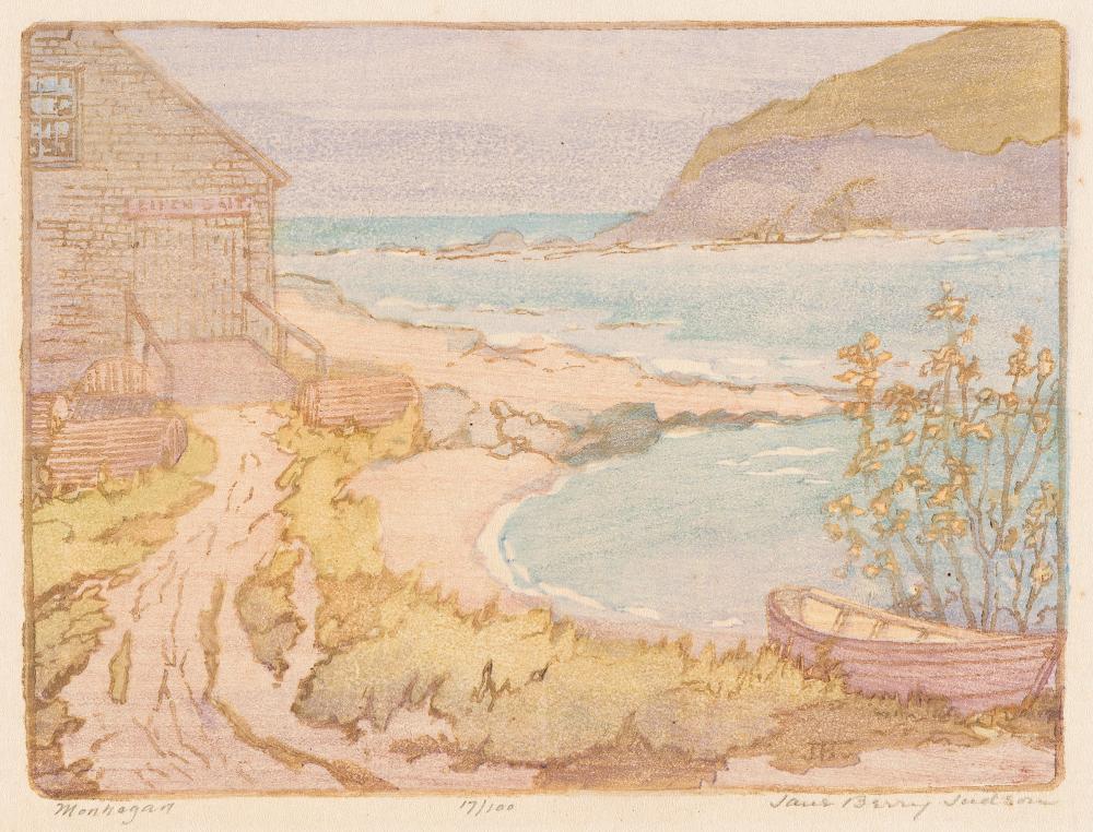 jane berry judson 1865 1935 monhegan · Swann Auction Galleries · 2025-10-30 Jane Berry Judson comparable auction result: jane berry judson 1865 1935 monhegan