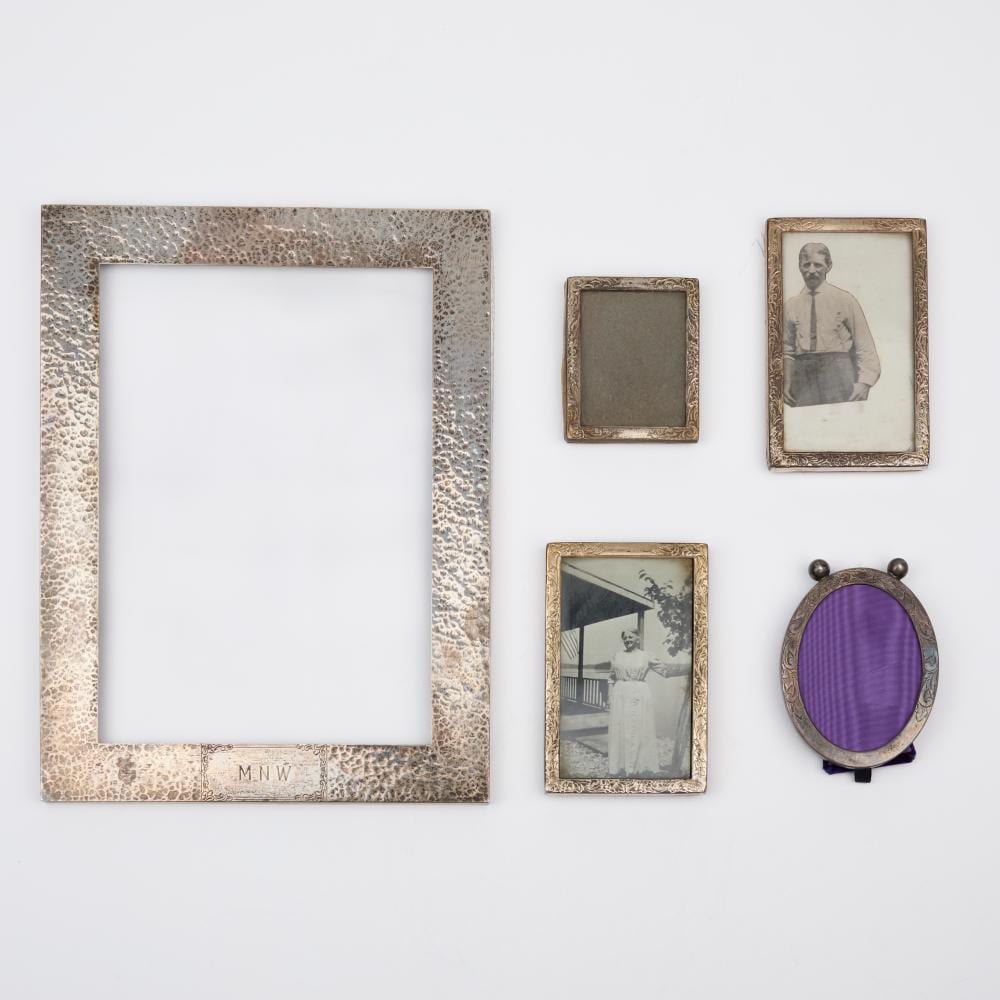 Antique Sterling Picture Frames sold by Vallot Auctioneers, lot 19 — auction record photograph