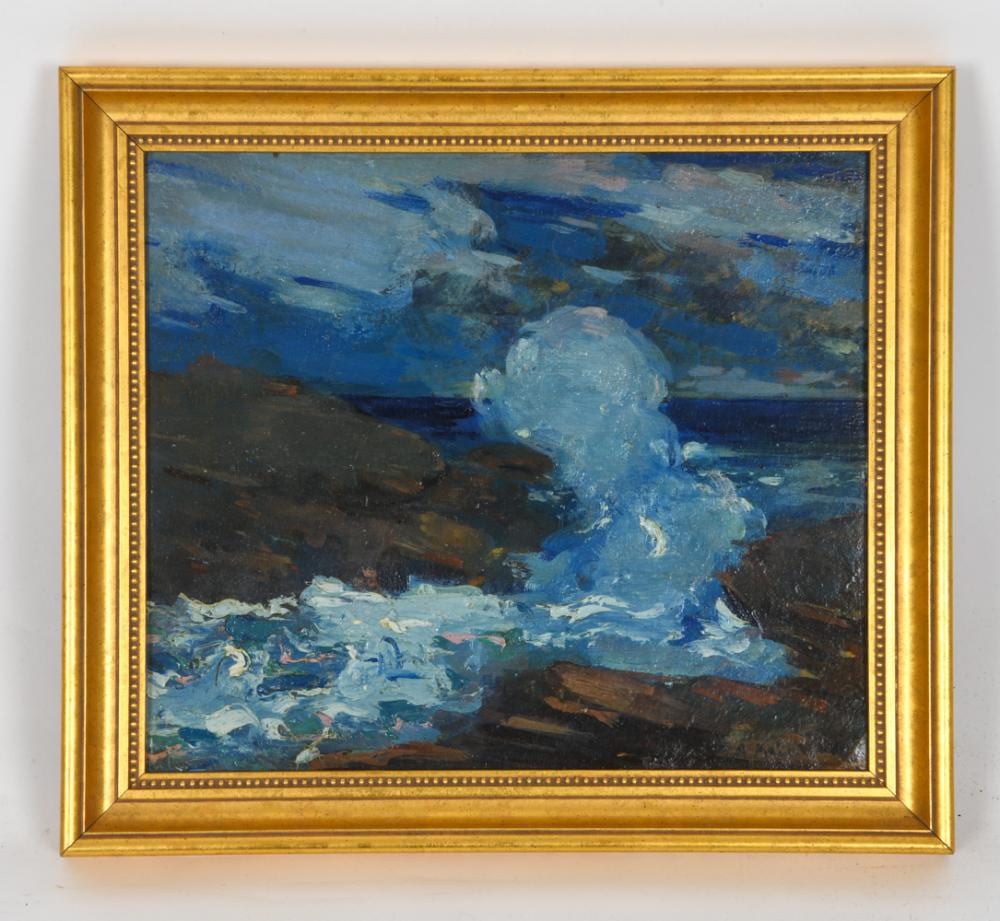 Abram Molarsky comparable auction result: abram molarsky 1879 1955 abstract landscape o b