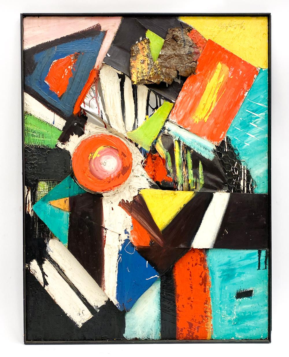 Giuseppe Napoli comparable auction result: giuseppe napoli 1929 1967 mixed media collage