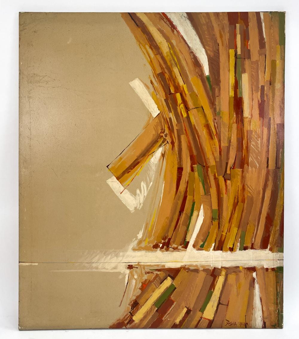 Jasha Green comparable auction result: jasha green 1923 2006 large abstract o c
