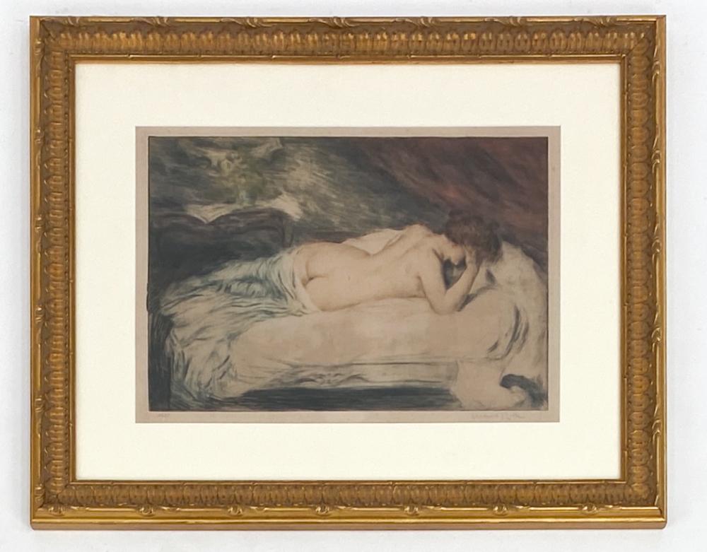 manuel robbe 1872 1936 etching aquatint · Westport Auction · 2025-10-14 Manuel Robbe comparable auction result: manuel robbe 1872 1936 etching aquatint