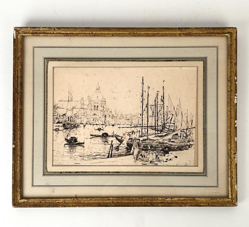 Clara Montalba comparable auction result: clara montalba british 1842 1929 venice drawing
