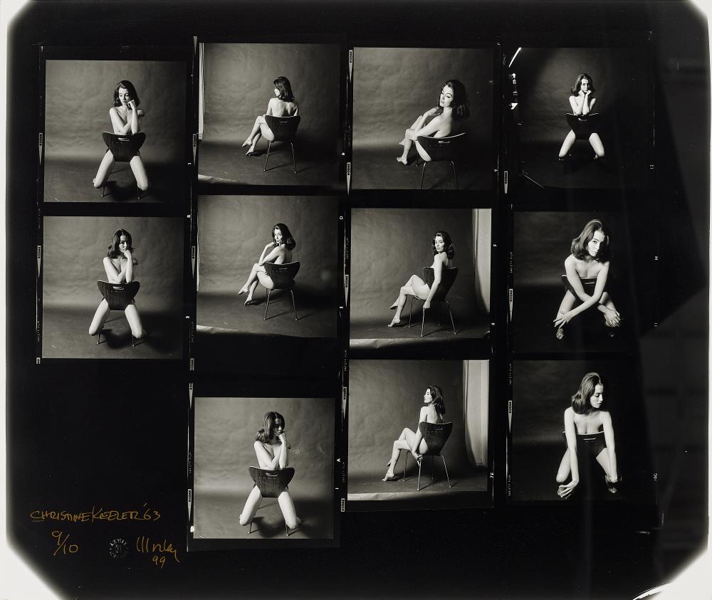 Lewis Morley comparable auction result: lewis morley christine keeler 1963