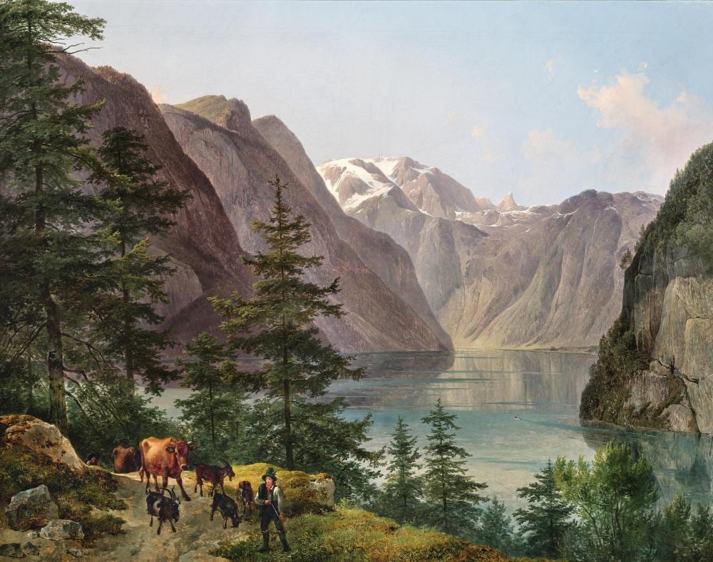Friedrich Gauermann comparable auction result: friedrich gauermann
