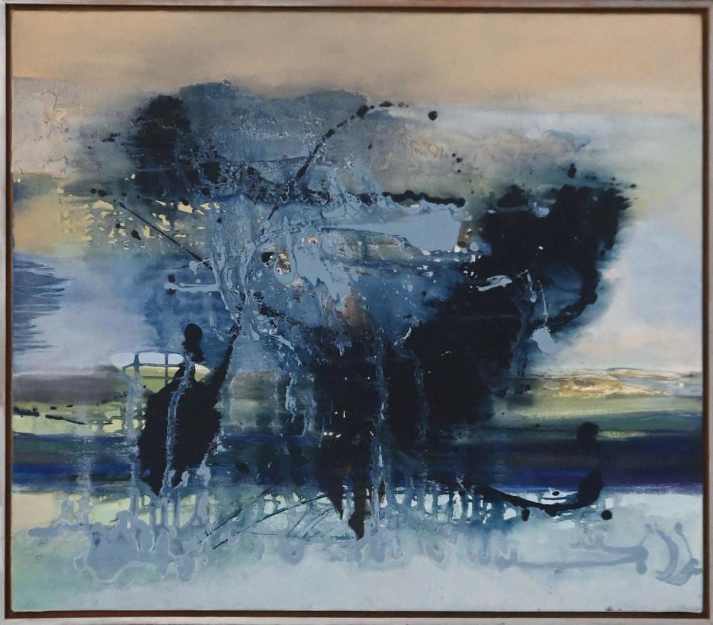 Irene Amos comparable auction result: irene amos salt water