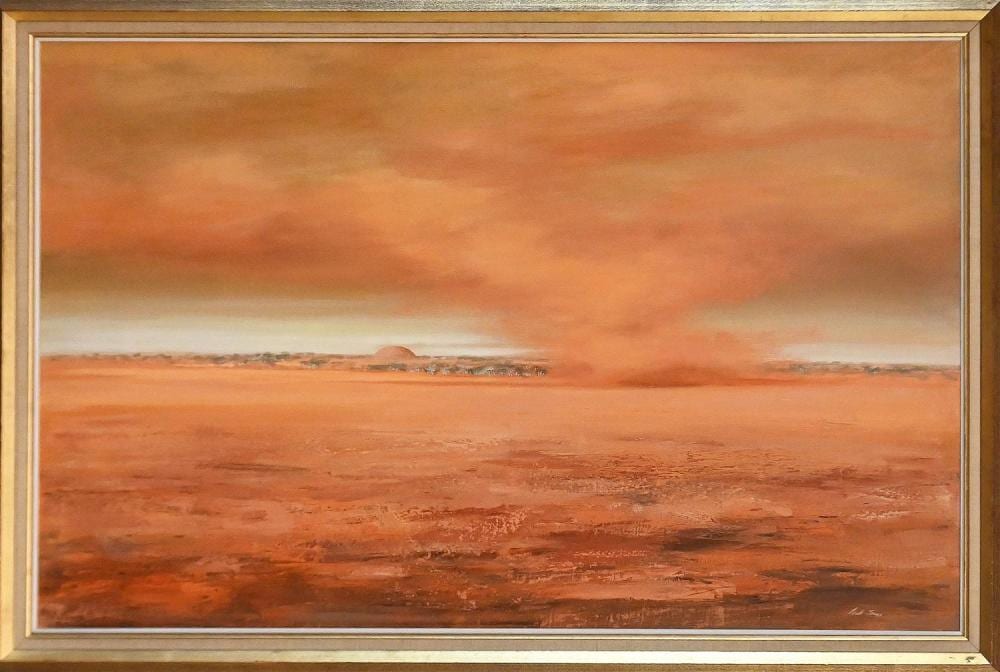 paul jones the dust storm 1970 · Leonard Joel · 2025-10-09 Paul Jones comparable auction result: paul jones the dust storm 1970