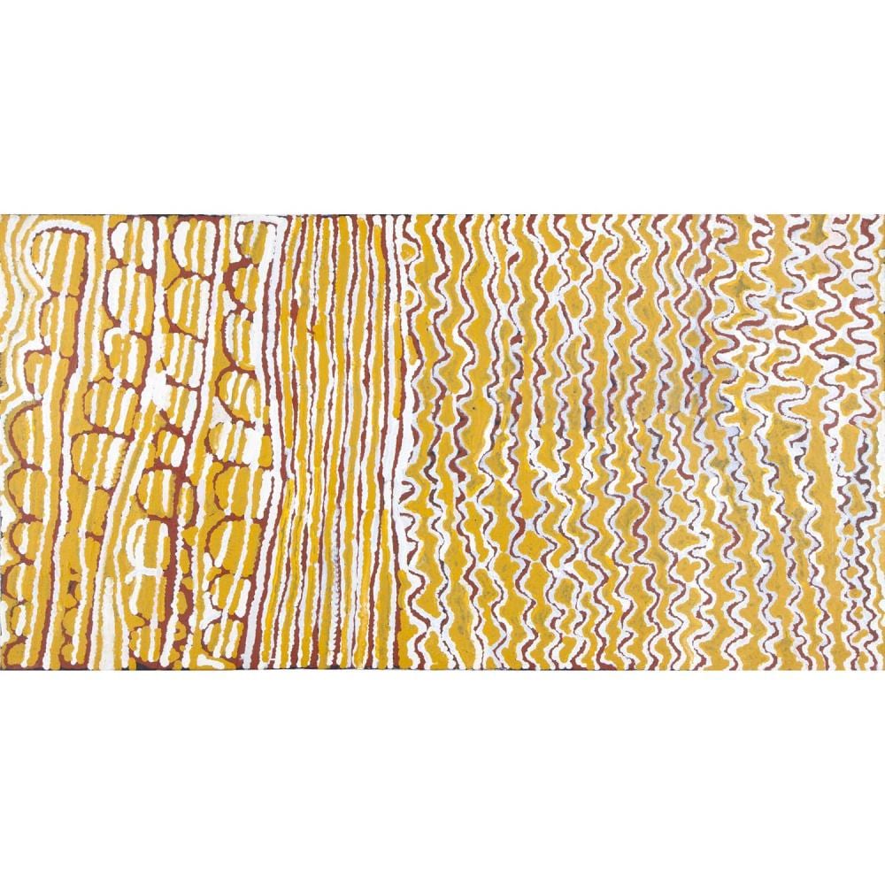 Katungka Napanangka comparable auction result: katungka napanangka born 1950 kungka s and kuniya at intinti acrylic on canvas 137 x 71cm