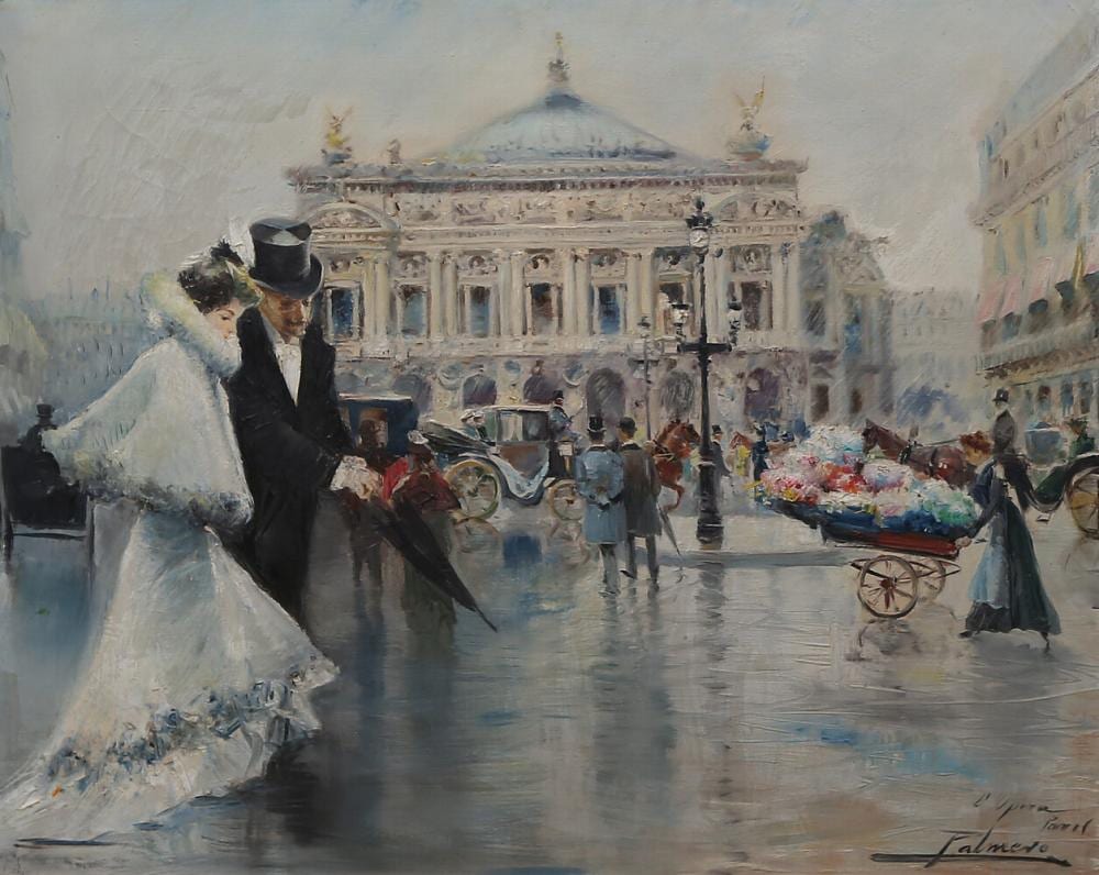 Alfredo Palmero de Gregorio comparable auction result: alfredo palmero known as maestro palmero paris opera