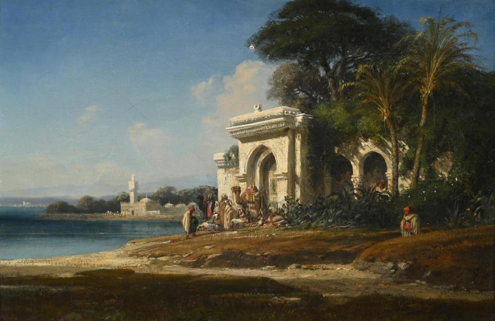 William Wyld comparable auction result: william wyld british 1806 1889 on the nile