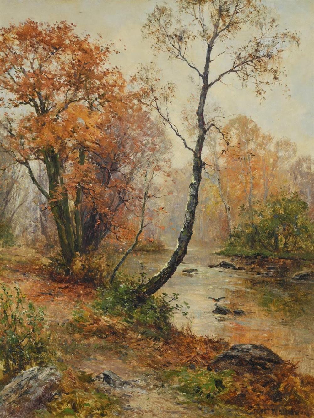 ernest charles walbourn british 1872 1927 autumn in epping forest · Dreweatts 1759 Fine Sales · 2025-11-04 Ernest Walbourn comparable auction result: ernest charles walbourn british 1872 1927 autumn in epping forest