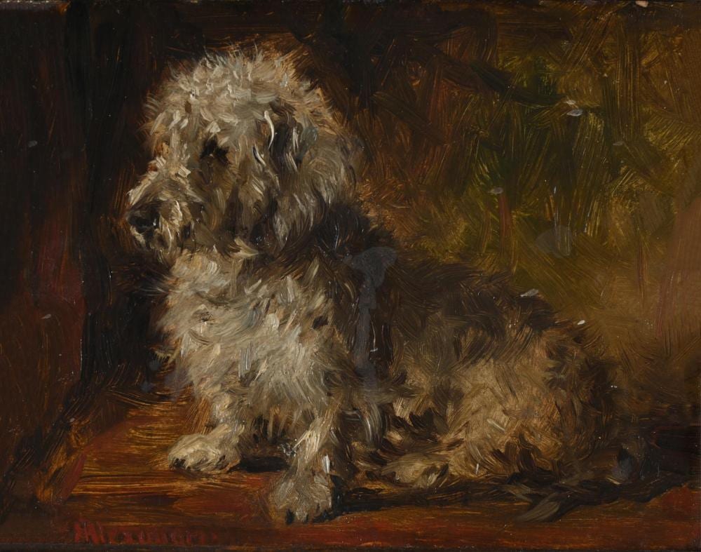 Robert L. Alexander comparable auction result: robert l alexander scottish 1840 1923 a dandie terrier