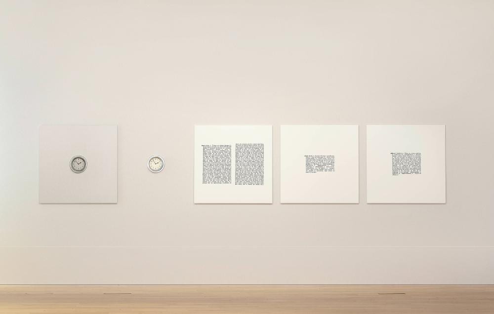 Joseph Kosuth comparable auction result: joseph kosuth