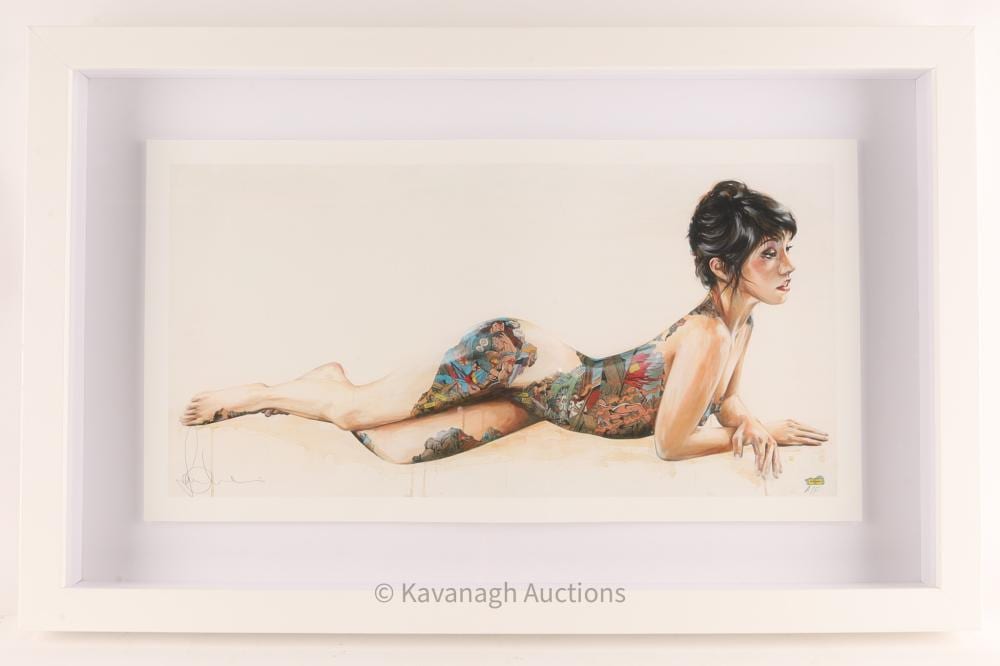 Sandra Chevrier comparable auction result: sandra chevrier canadian b 1983 la cage entre evasion et le reve artist s proof