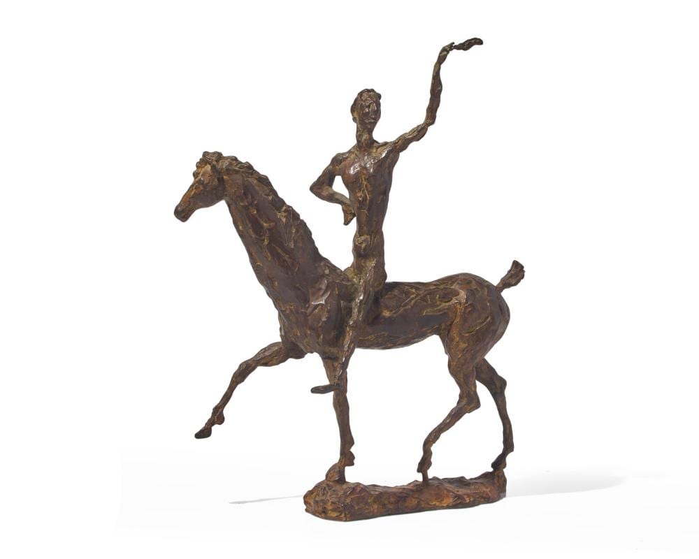 Walter Linck comparable auction result: walter linck swiss 1903 1975 don quixote 1944