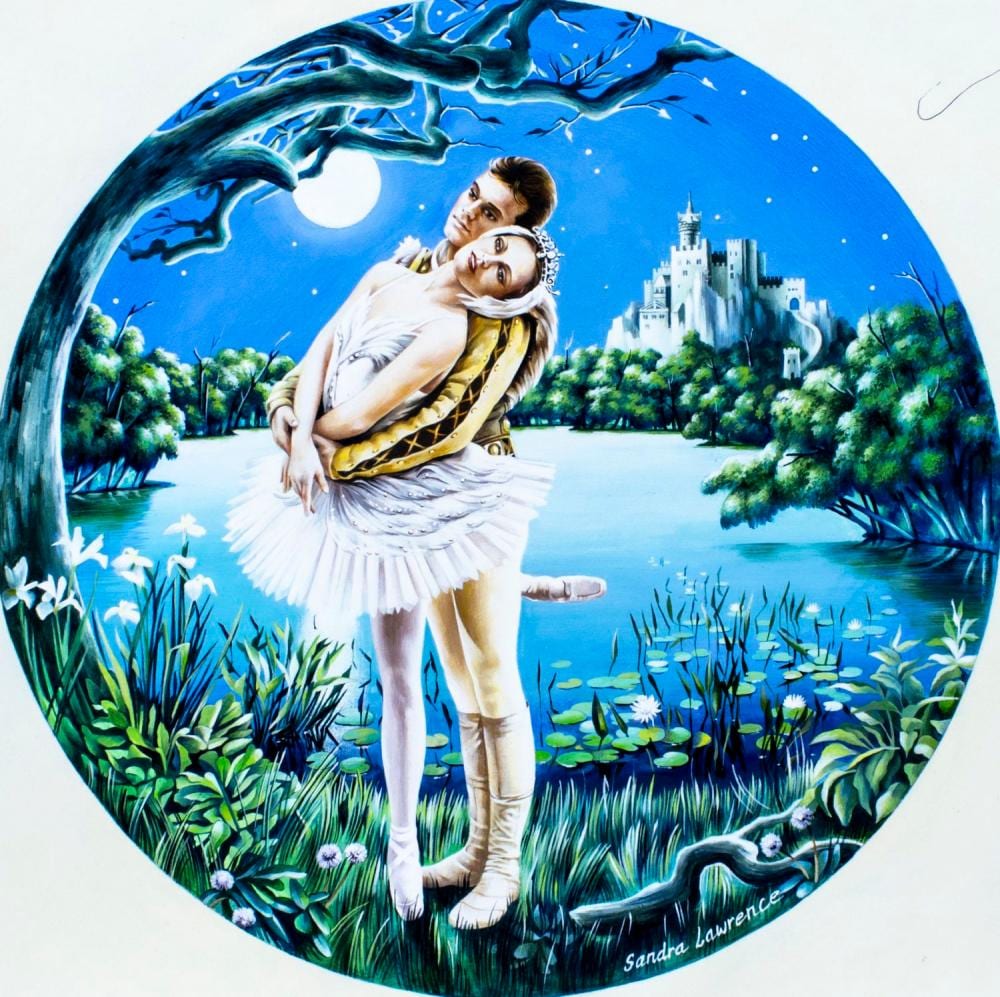 Sandra Lawrence comparable auction result: sandra lawrence uk 1945 oil painting