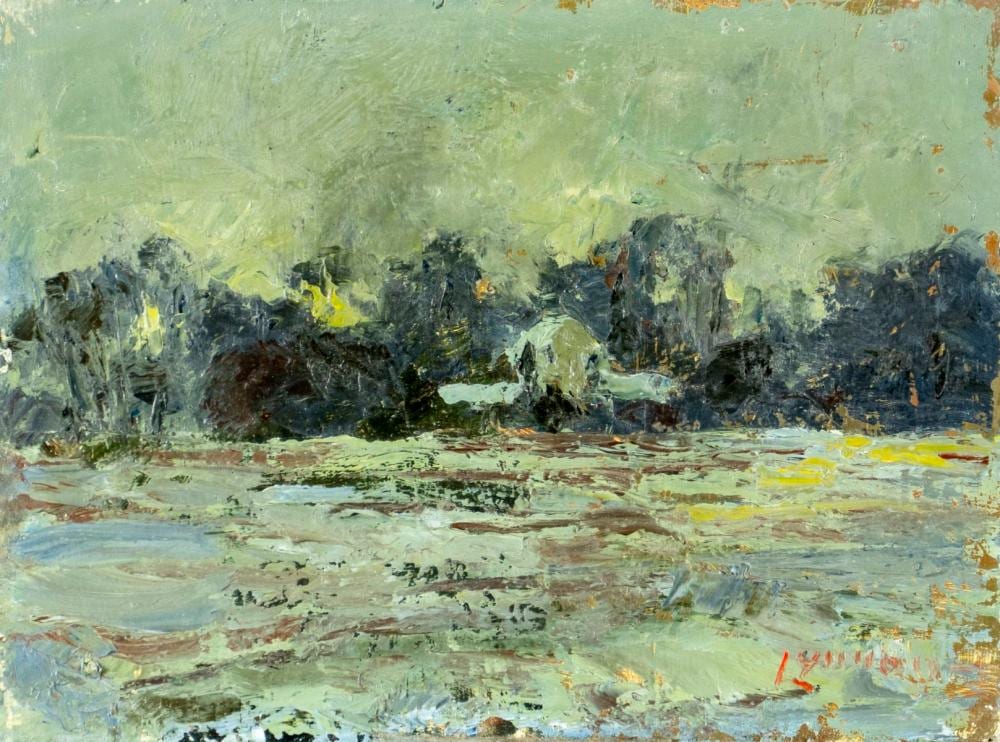 Bernard Lennon comparable auction result: bernard lennon ny ct 1914 1992 oil painting