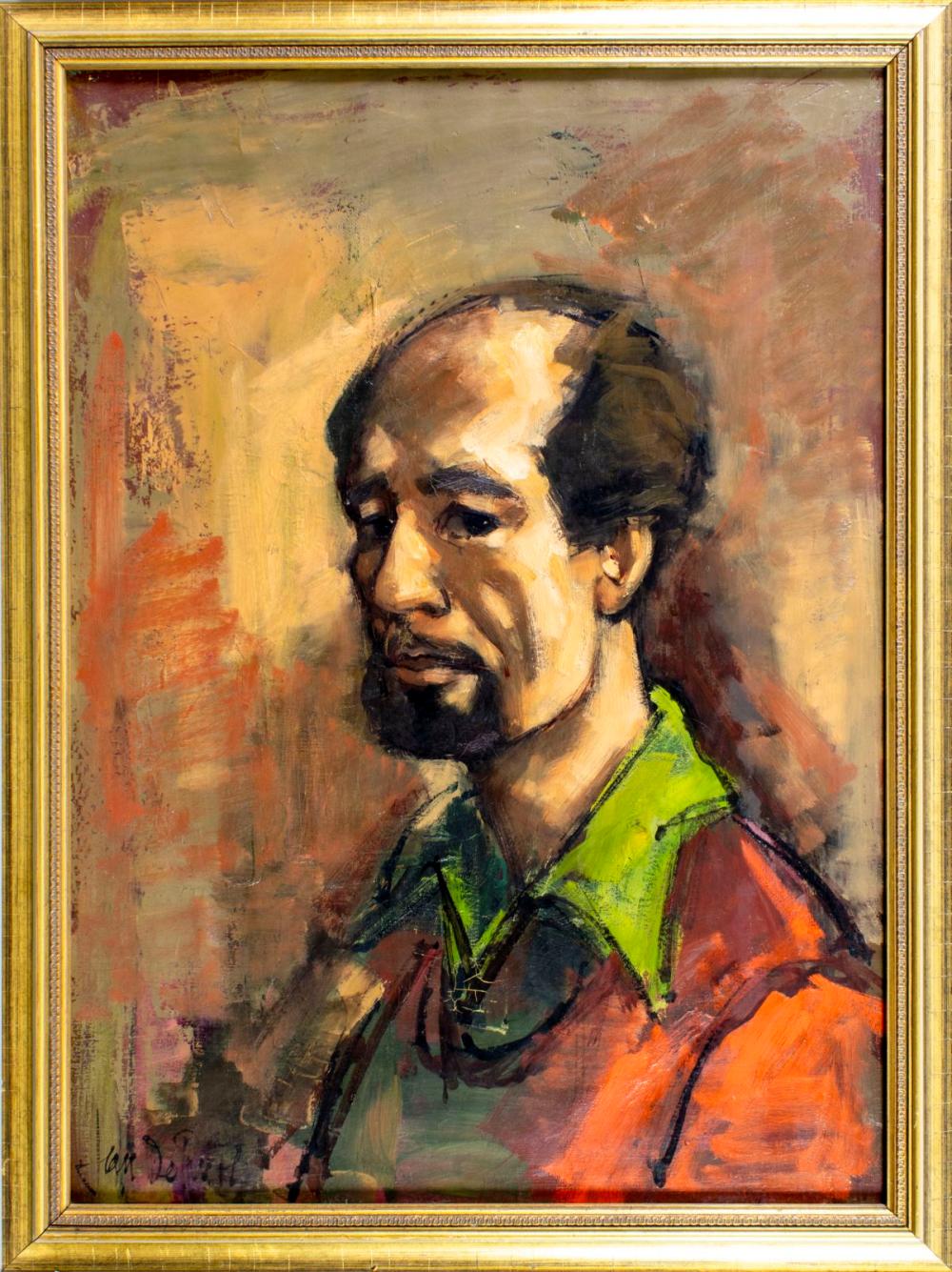Jan De Ruth comparable auction result: jan de ruth ny czech 1922 1991 oil painting