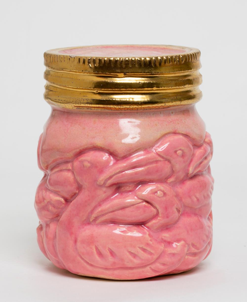 Victor Cicansky comparable auction result: victor cicansky pint of pink pelicans