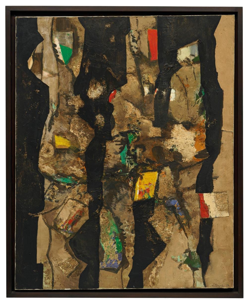 Ulrich Knispel comparable auction result: ulrich knispel komposition 1957