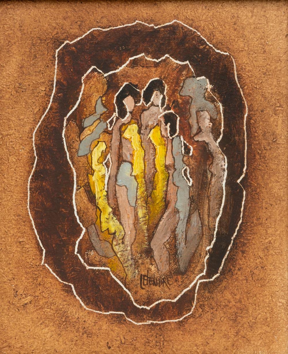 henry letendre cameo trio · Saskatchewan Network for Art Collecting · 2025-11-02 Henry Letendre comparable auction result: henry letendre cameo trio