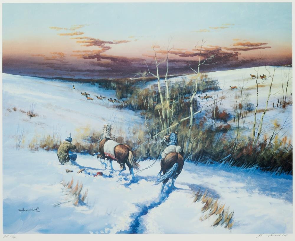 Ken Lonechild comparable auction result: ken lonechild only one chance for the bull