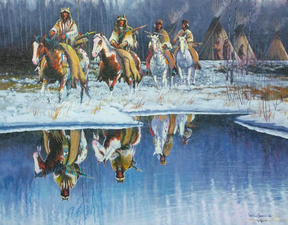 Michael Lonechild comparable auction result: michael lonechild leaving the camp