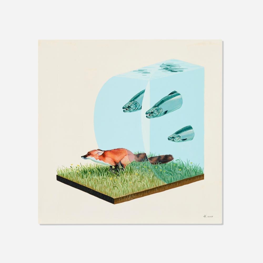 josh keyes surge · Los Angeles Modern Auctions · 2025-10-22 Josh Keyes comparable auction result: josh keyes surge