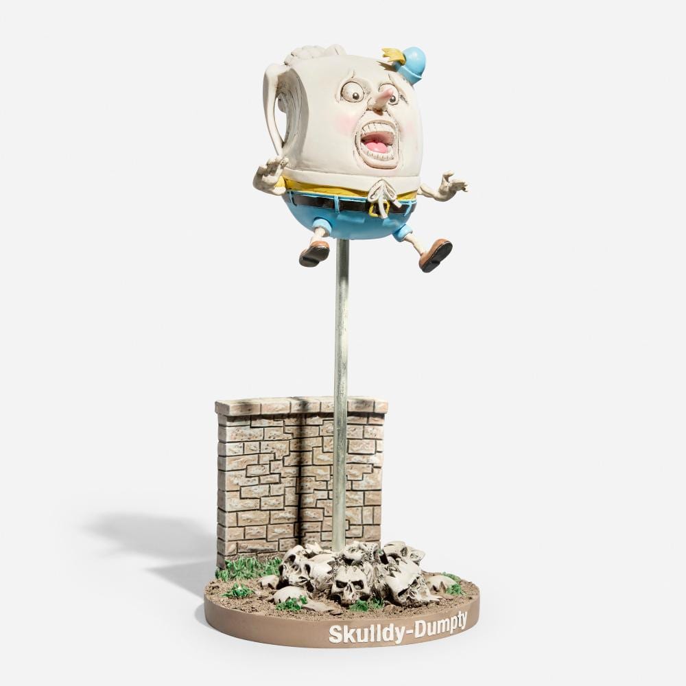 Robert Williams comparable auction result: robert williams skulldy dumpty