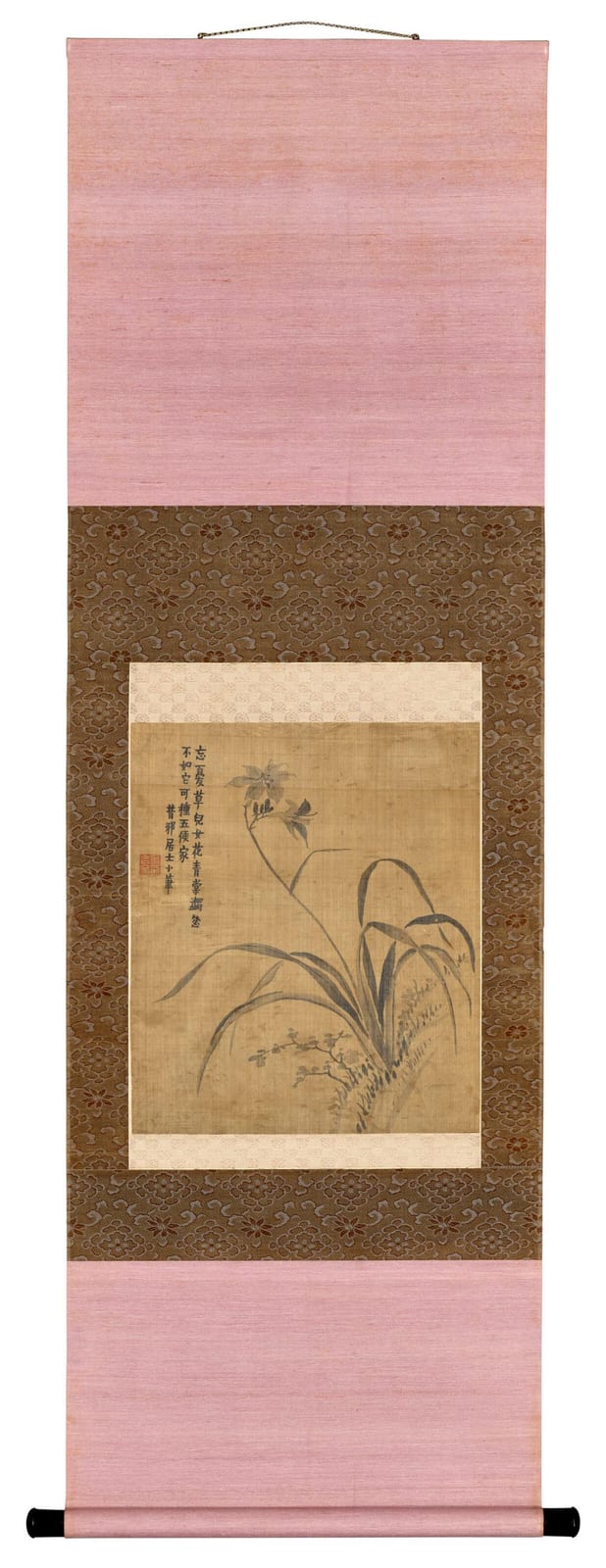 jin nong 1687 1763 daylilies hanging scroll ink on silk34 8 x 30 cm · Christie's · 2025-10-28 Jin Nong comparable auction result: jin nong 1687 1763 daylilies hanging scroll ink on silk34 8 x 30 cm