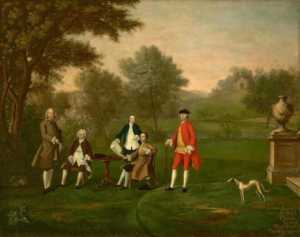 arthur devis preston 1712 1787 brighton group portrait of the sons of th · Christie's · 2025-10-29 Arthur Devis comparable auction result: arthur devis preston 1712 1787 brighton group portrait of the sons of th