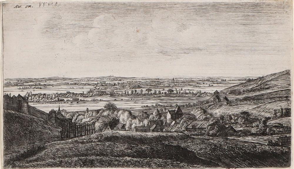 Anthonie Waterloo comparable auction result: anthonie waterloo ortschaft im tal
