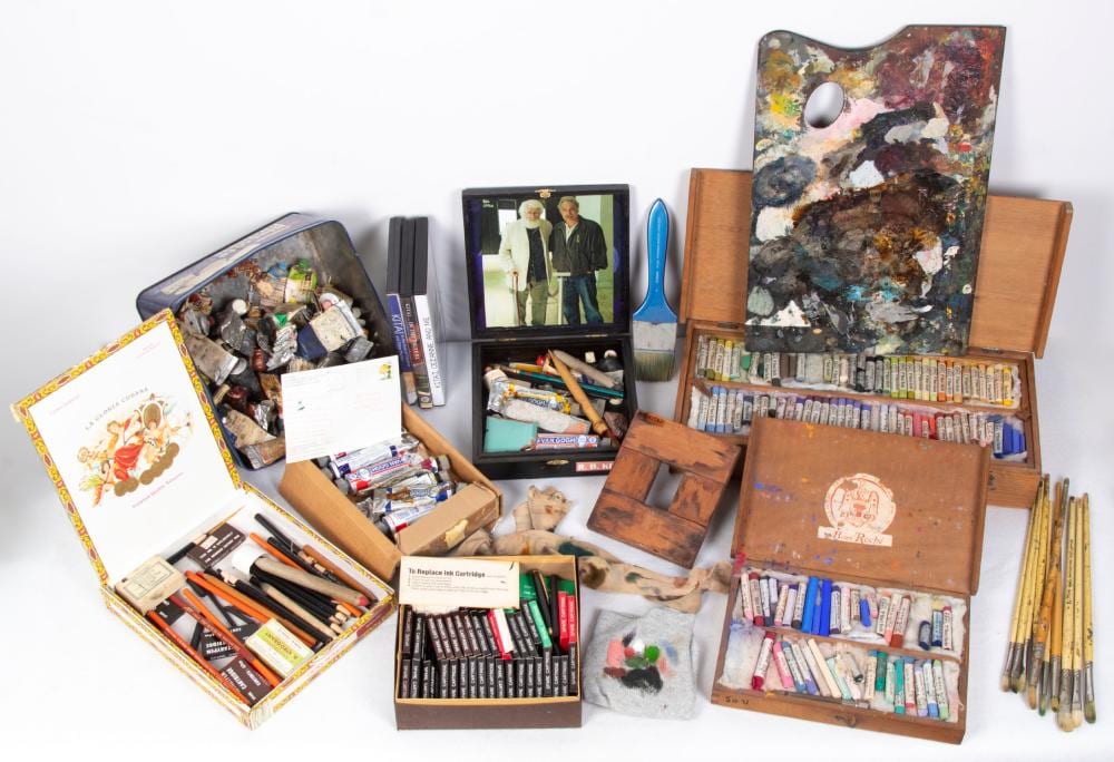 Ronald Brooks Kitaj comparable auction result: r b kitaj 1932 2007 ohio california