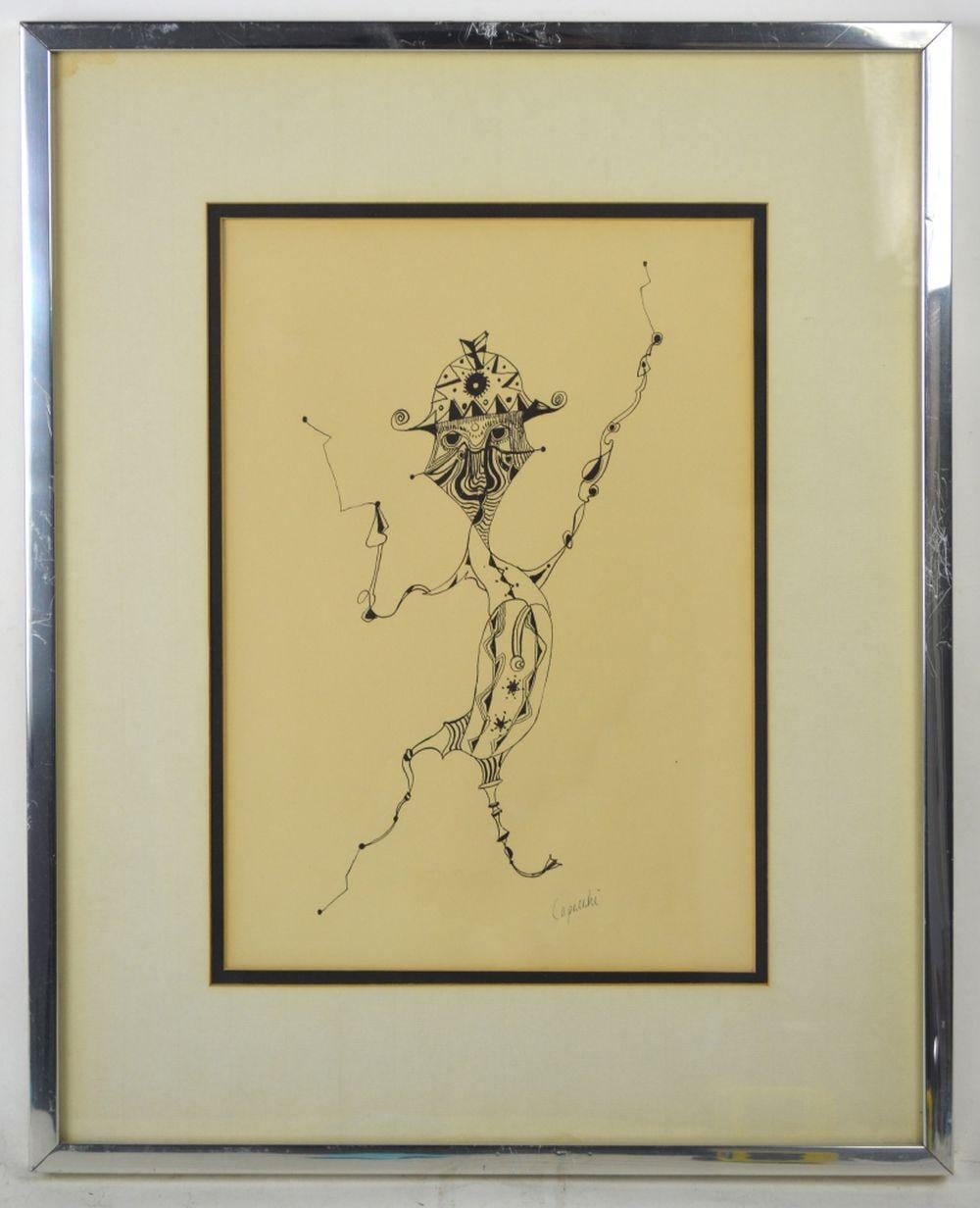 Bruno Capacci comparable auction result: bruno capacci fr 1906 1996 surrealist litho