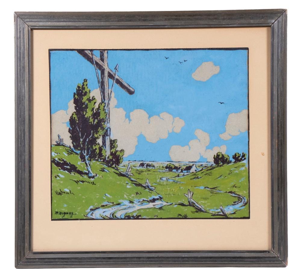 Rodolphe Duguay comparable auction result: rodolphe duguay quebec canada 1891 1973