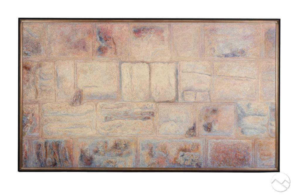 lev meshberg 1933 2007 the wailing wall painting · Hill Auction Gallery · 2025-10-29 Lev Meshberg comparable auction result: lev meshberg 1933 2007 the wailing wall painting