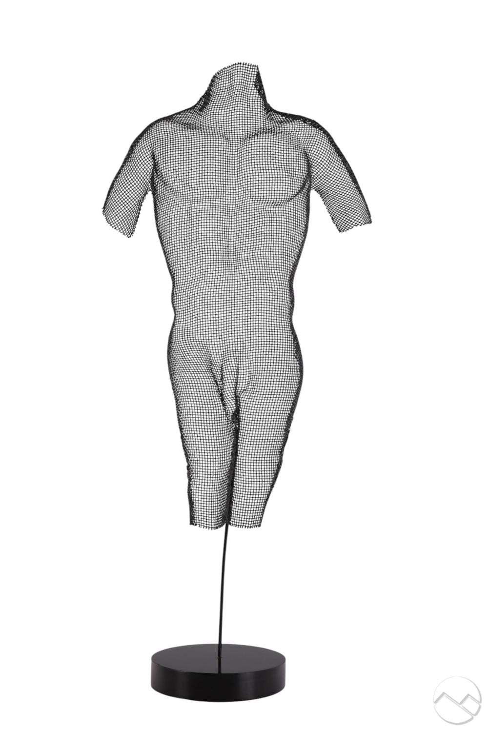 Randy Cooper comparable auction result: randy cooper b 1942 wire mesh male torso sculpture