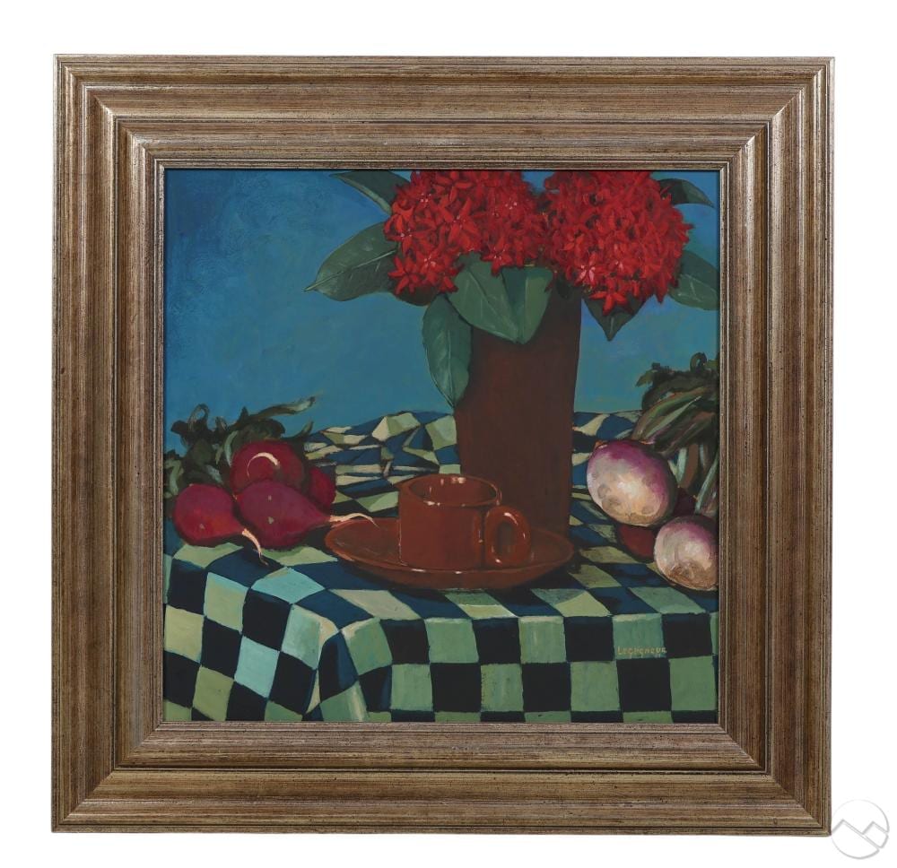 Jean Claude Legagneur comparable auction result: jean claude legagneur b 1947 still life painting