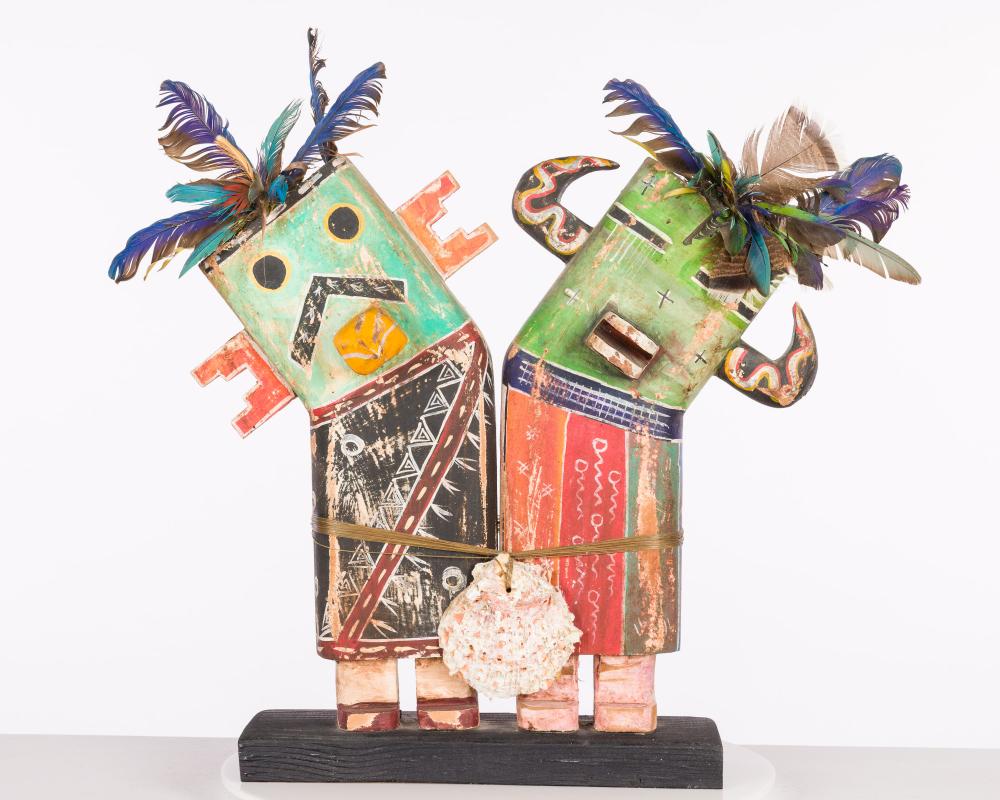 gregory lomayesva santa fe b 1971 2 animal figures · Everard Auctions and Appraisals · 2025-10-29 Gregory Lomayesva comparable auction result: gregory lomayesva santa fe b 1971 2 animal figures